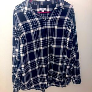 Croft & Barrow Plaid Shirt runs small!!!
